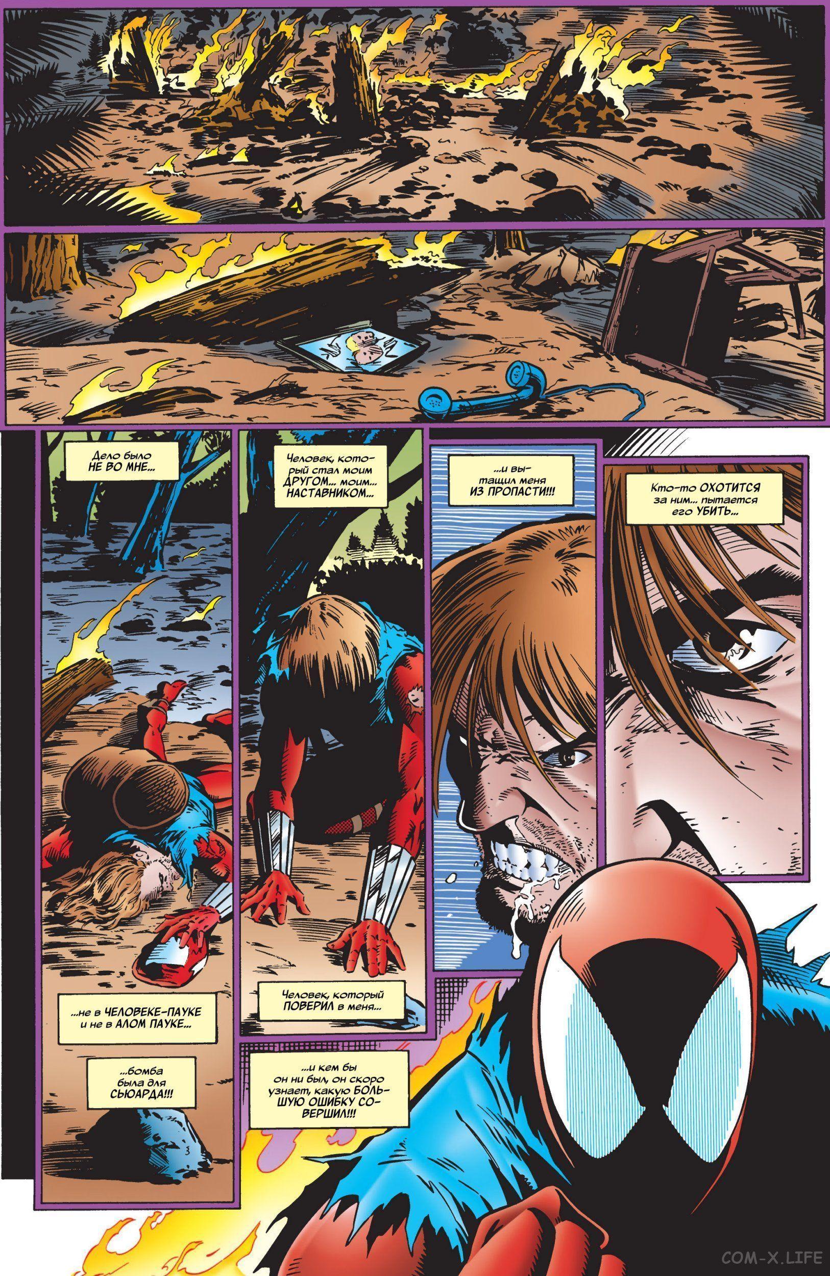Read Web of Spider-Man Паутина человека-паука Manga Online