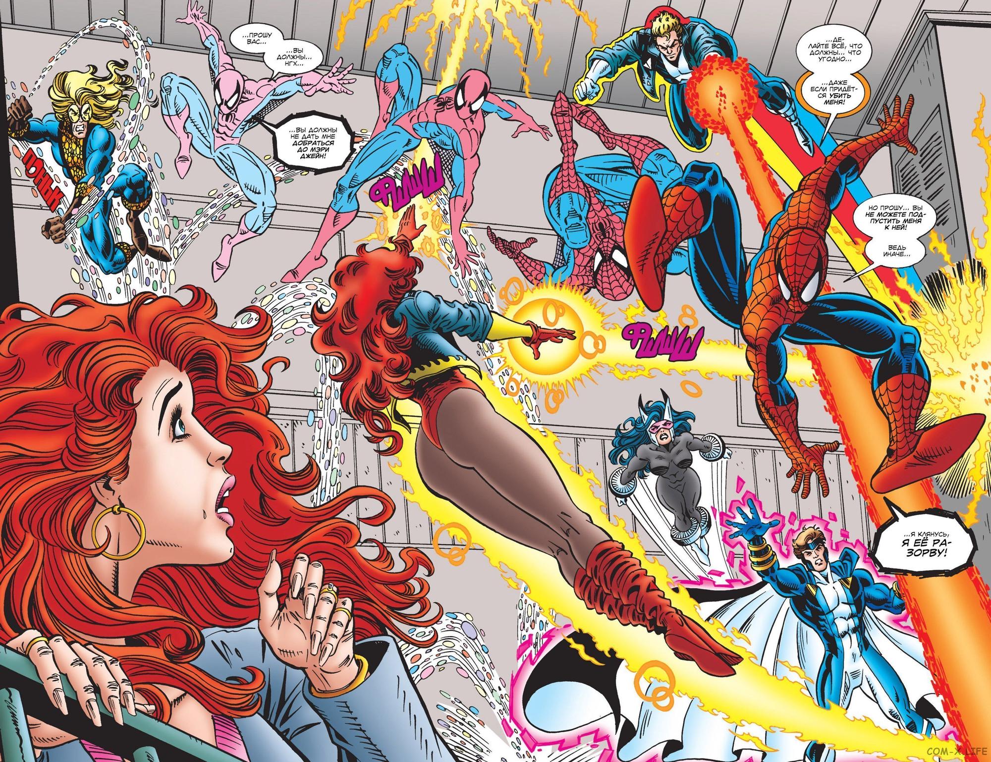 Read Web of Spider-Man Паутина человека-паука Manga Online