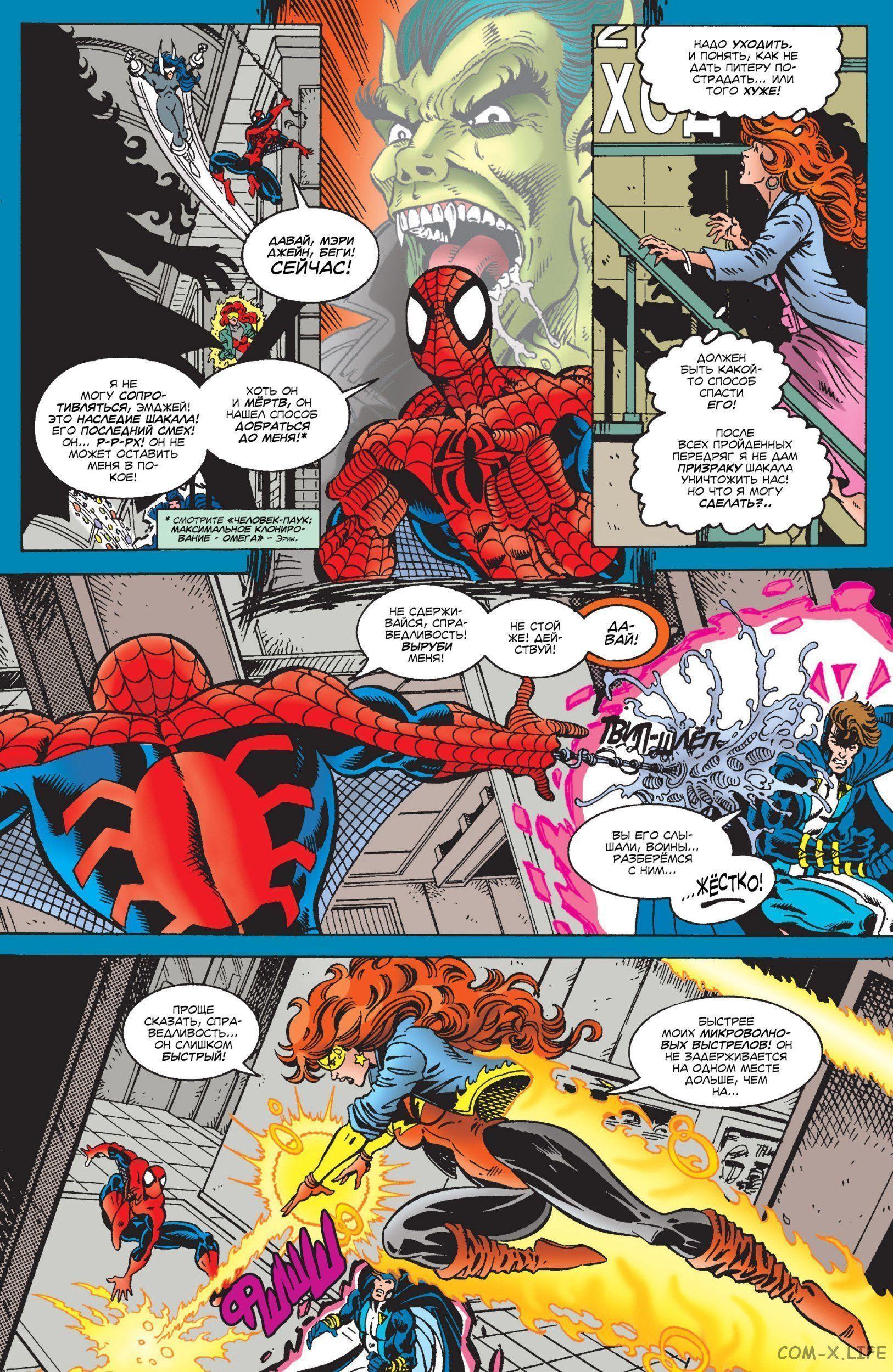 Read Web of Spider-Man Паутина человека-паука Manga Online