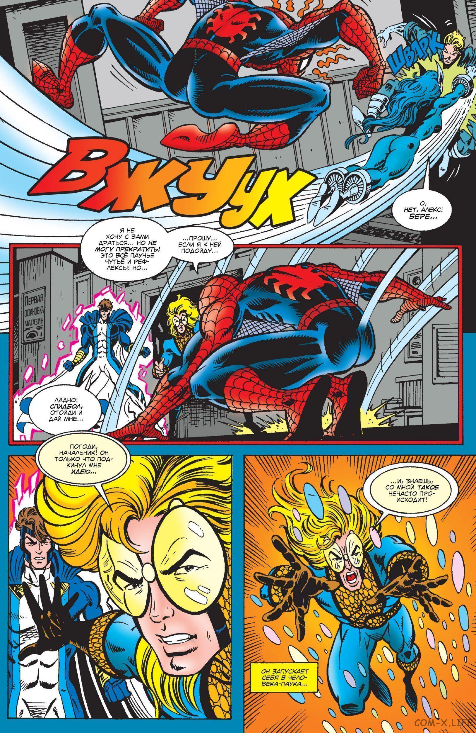 Read Web of Spider-Man Паутина человека-паука Manga Online