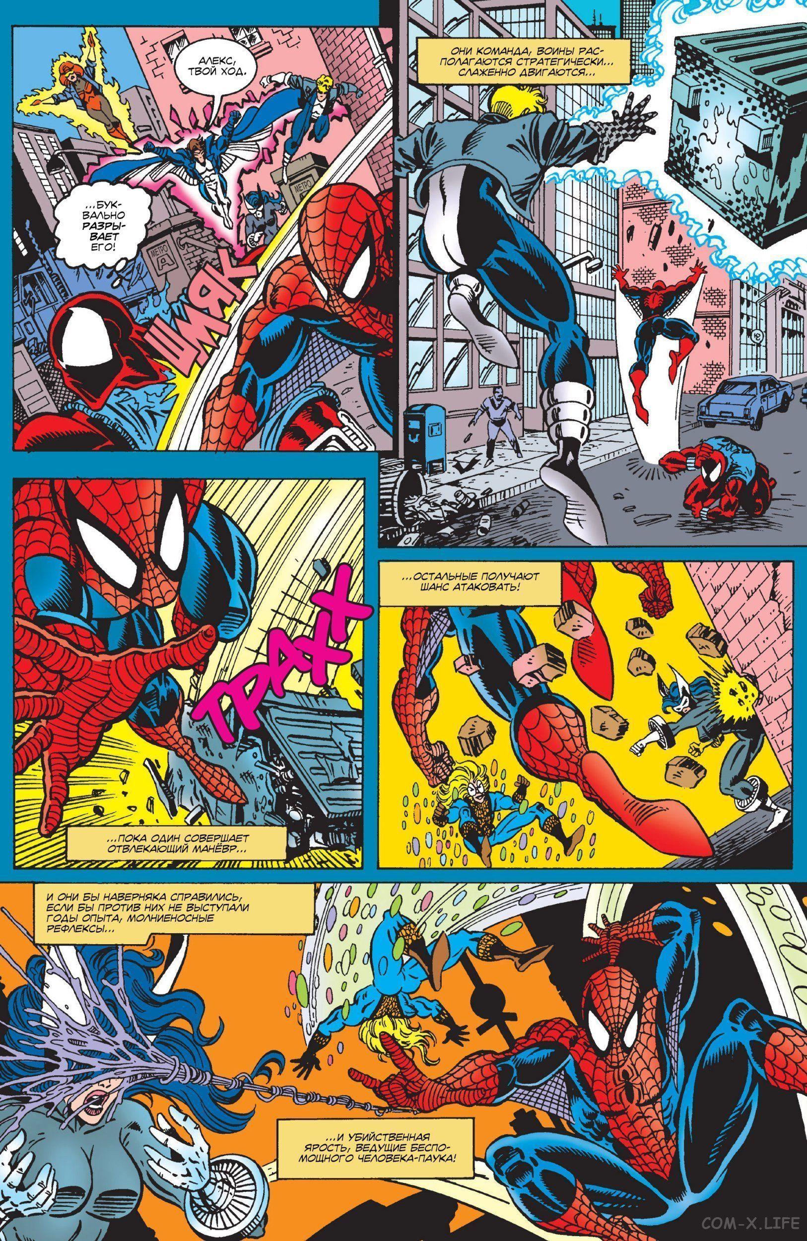 Read Web of Spider-Man Паутина человека-паука Manga Online