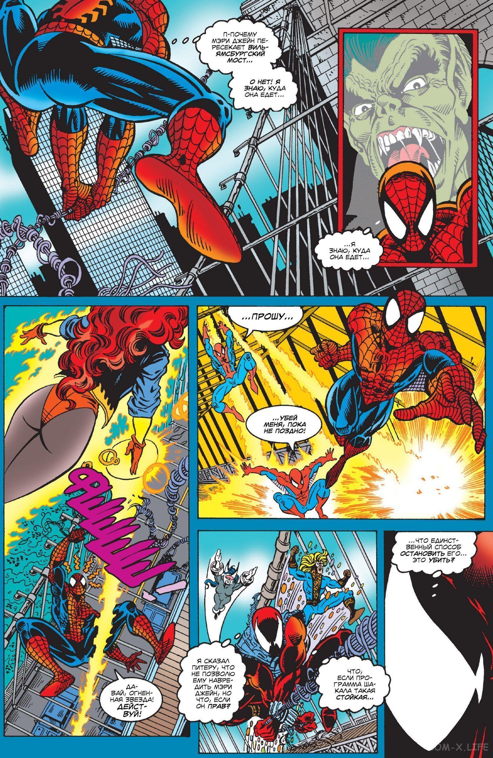 Read Web of Spider-Man Паутина человека-паука Manga Online