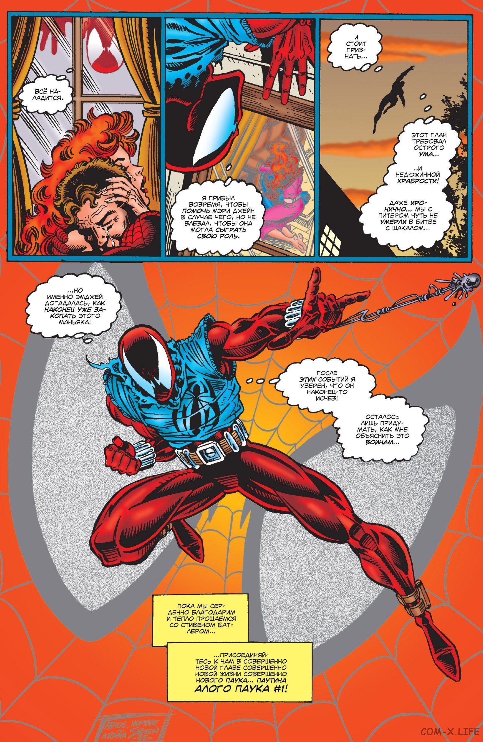 Read Web of Spider-Man Паутина человека-паука Manga Online