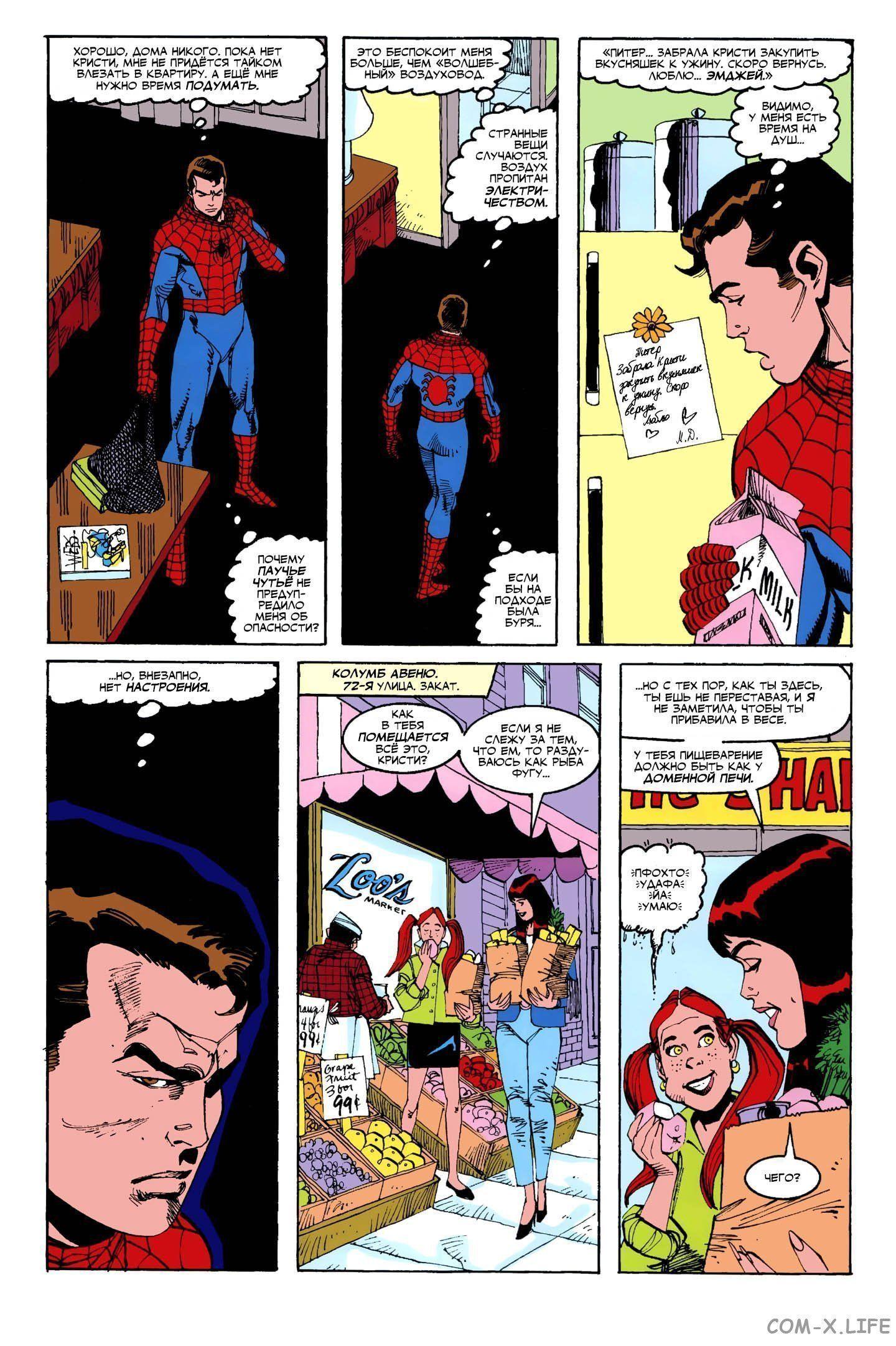 Read Web of Spider-Man Паутина человека-паука Manga Online