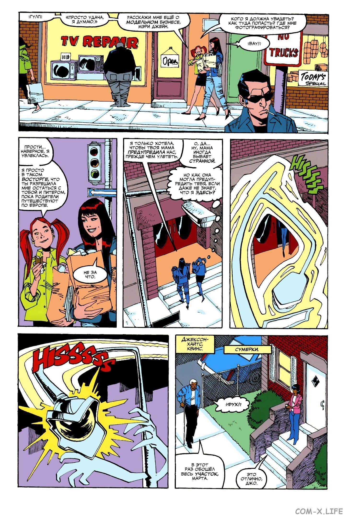 Read Web of Spider-Man Паутина человека-паука Manga Online