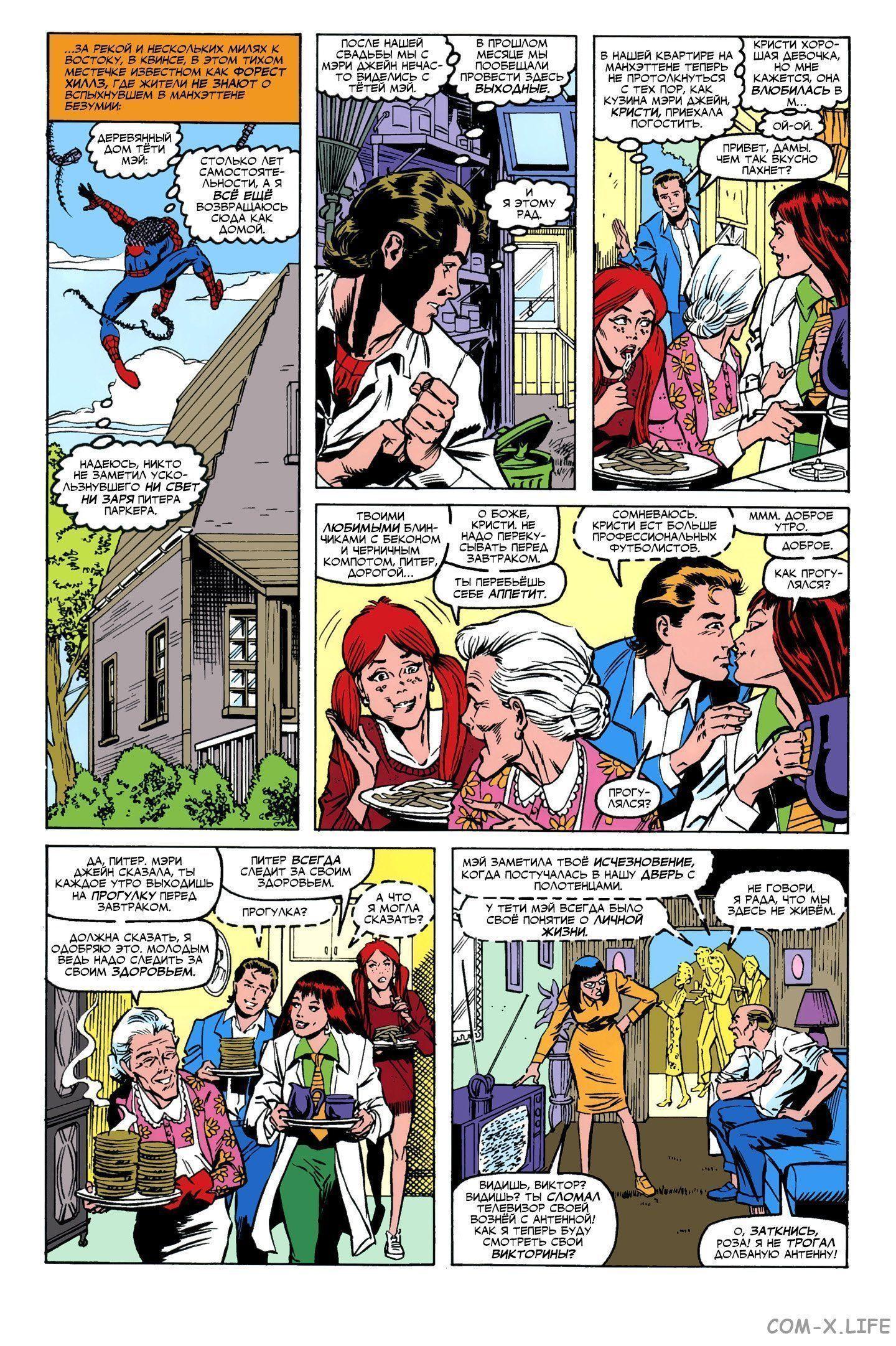 Read Web of Spider-Man Паутина человека-паука Manga Online