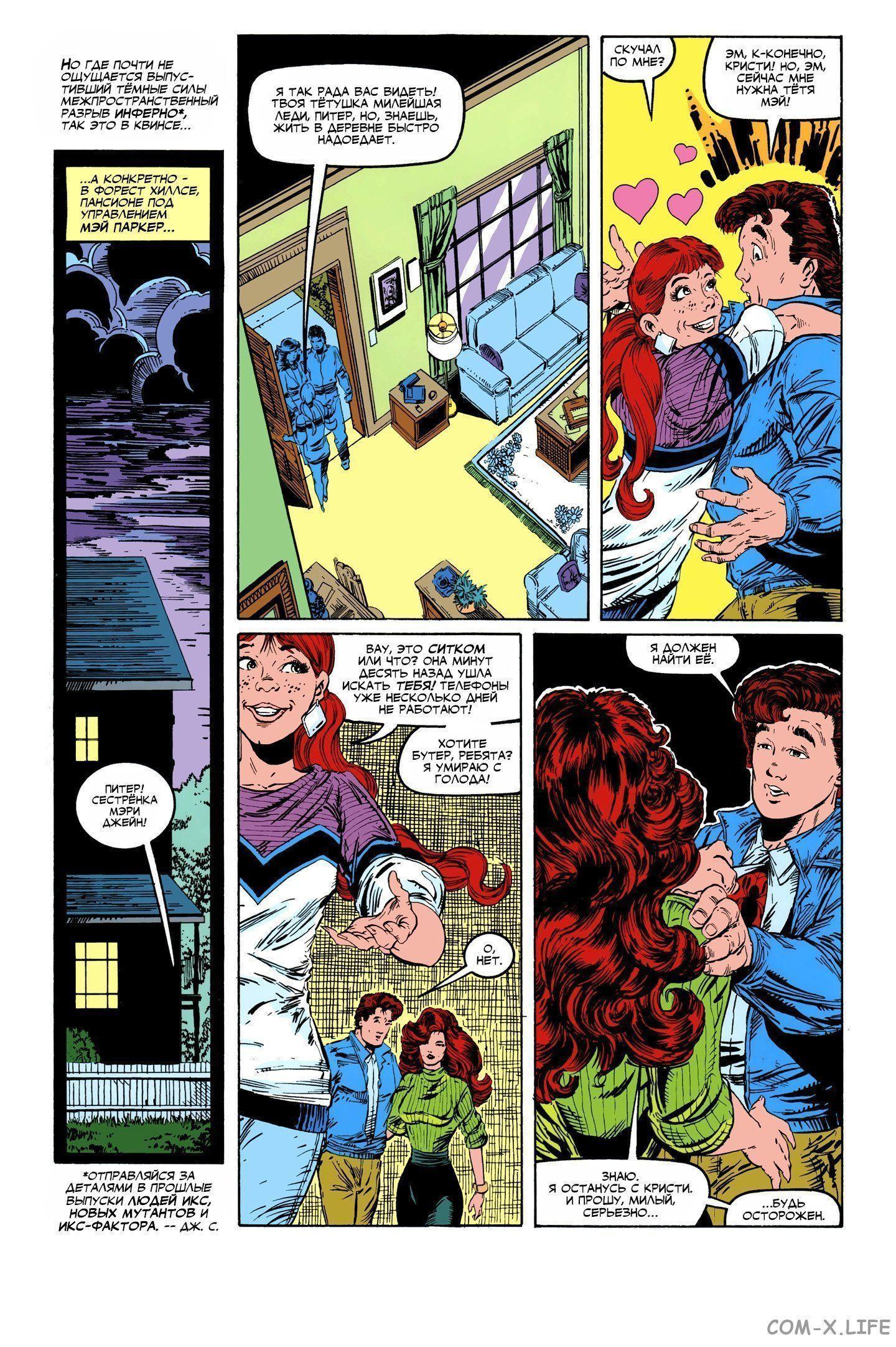 Read Web of Spider-Man Паутина человека-паука Manga Online