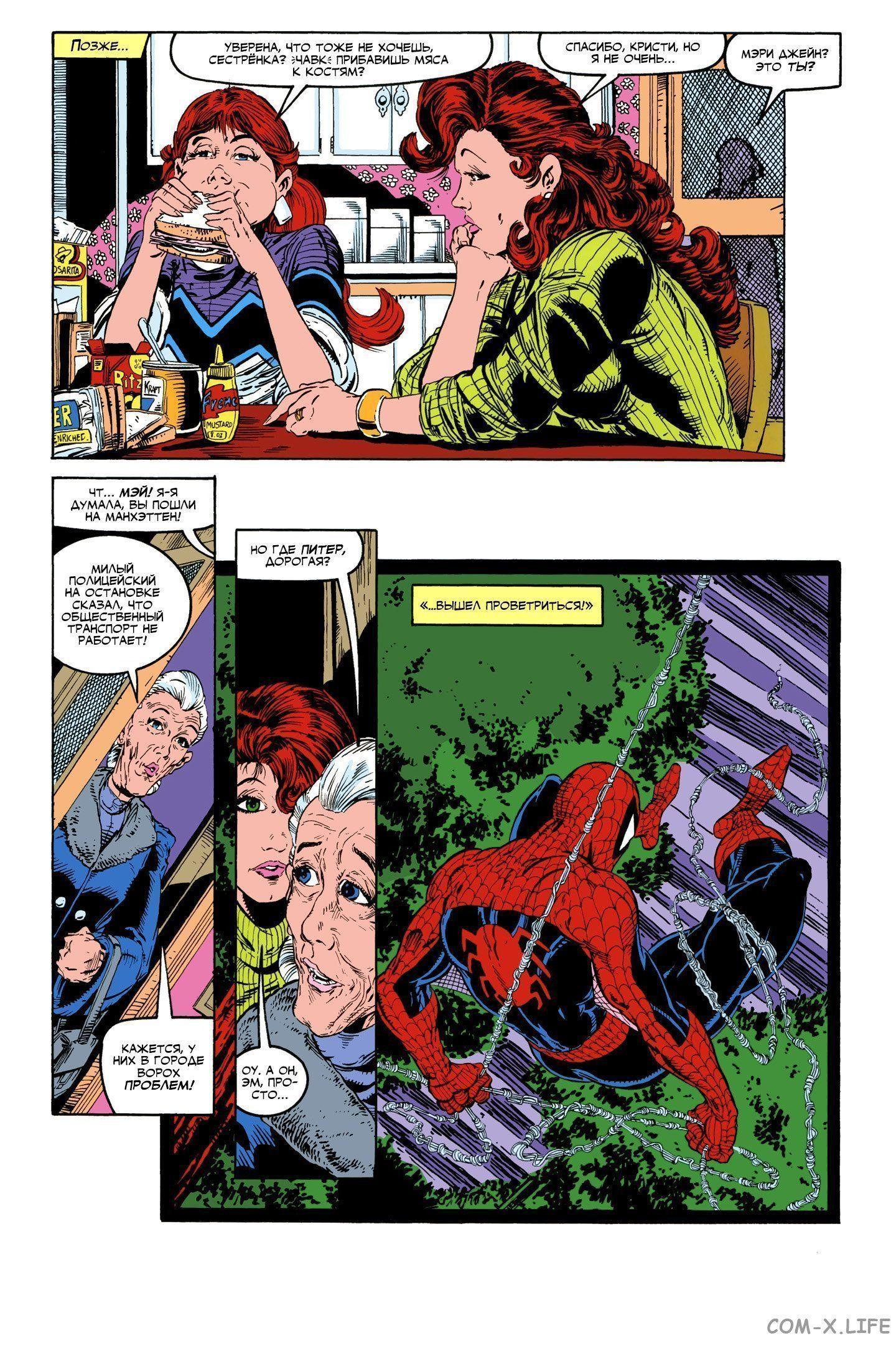 Read Web of Spider-Man Паутина человека-паука Manga Online